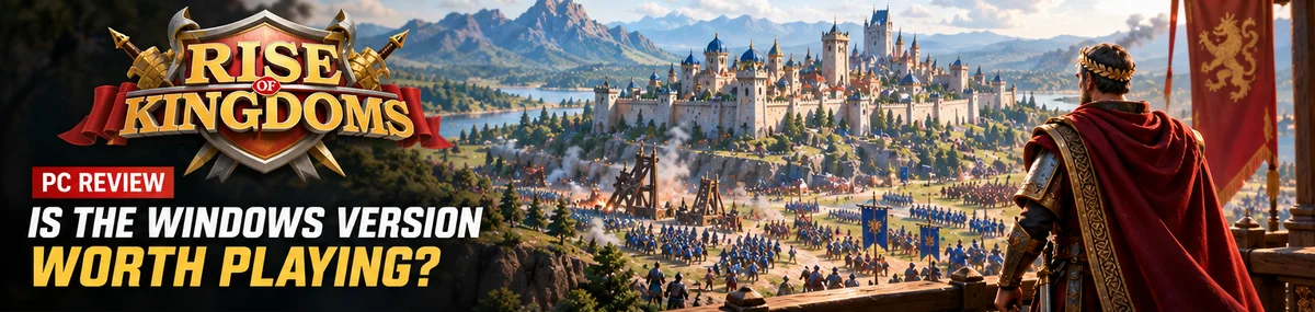 Rise of Kingdoms PC review: is the Windows version worth playing?